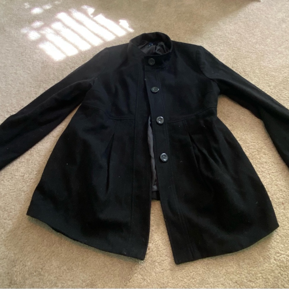 Black Maternity coat